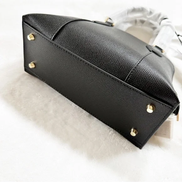 NWT FURLA Vittoria Top Handle Dome Crossbody Bag Black NEW Style WB00539 - Picture 7 of 11